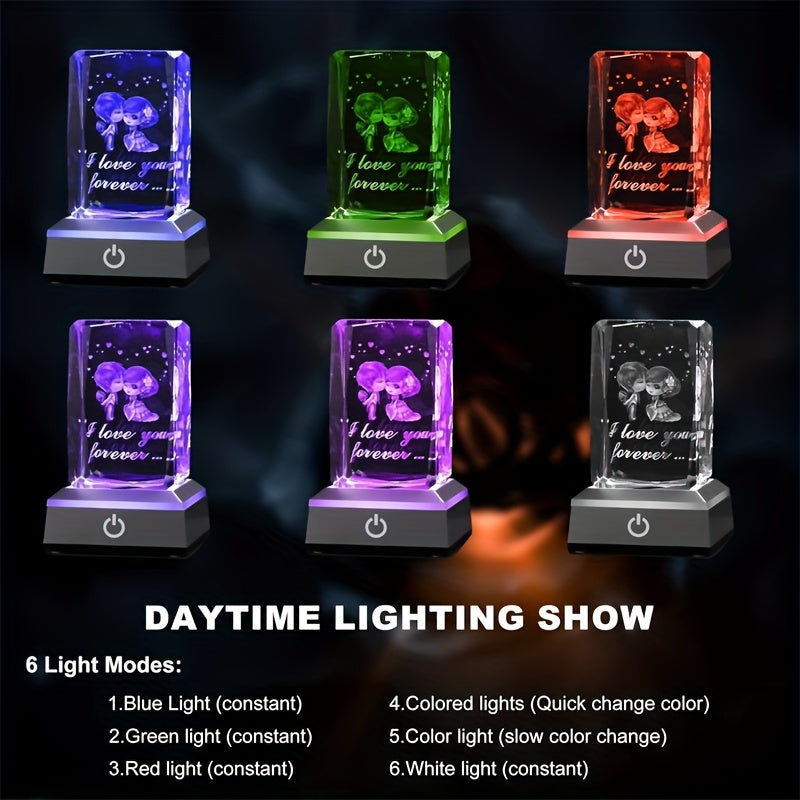 3D Sweetheart LED Night Light