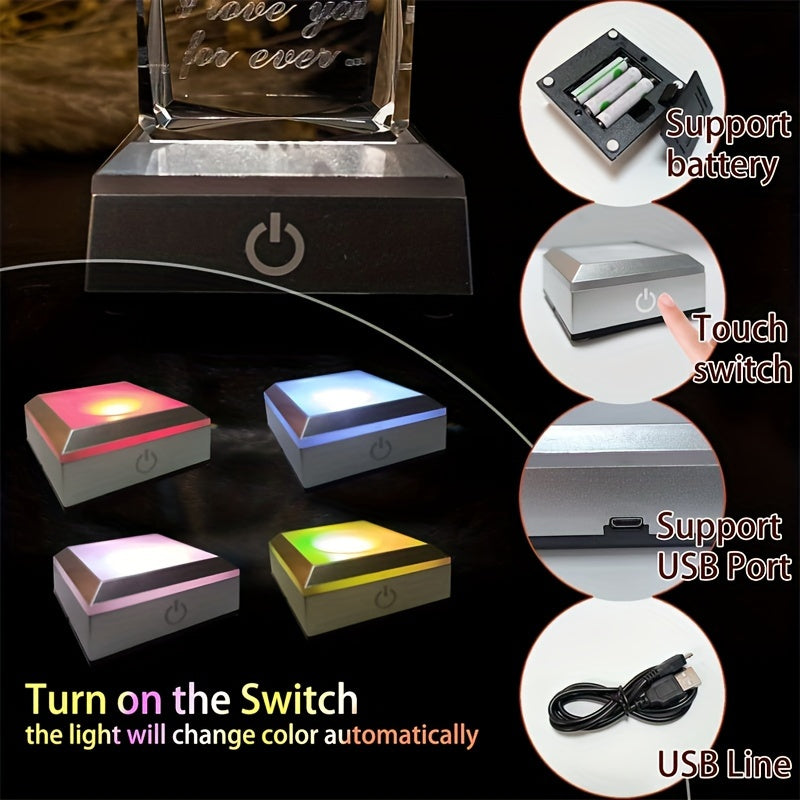 3D Sweetheart LED Night Light