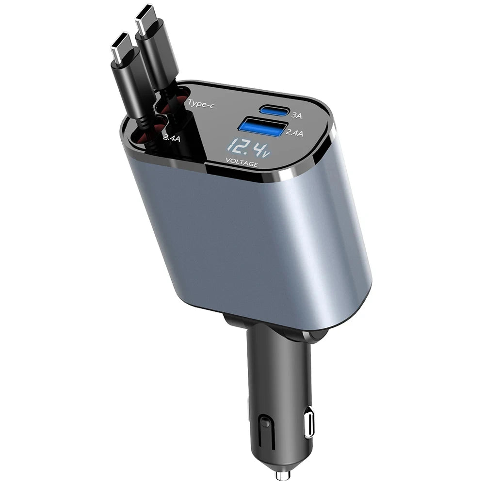 4-in-1 Car Fast Charger