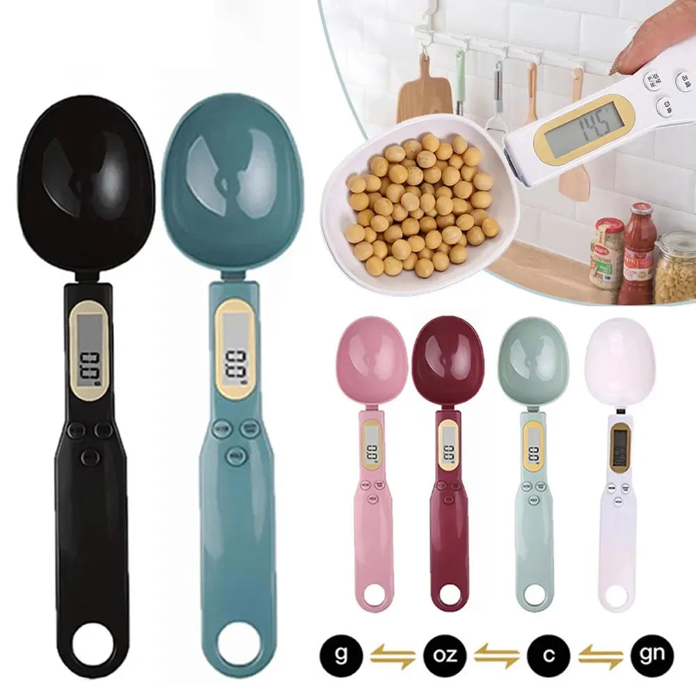 Digital Kitchen Spoon Measuring Weight with LCD